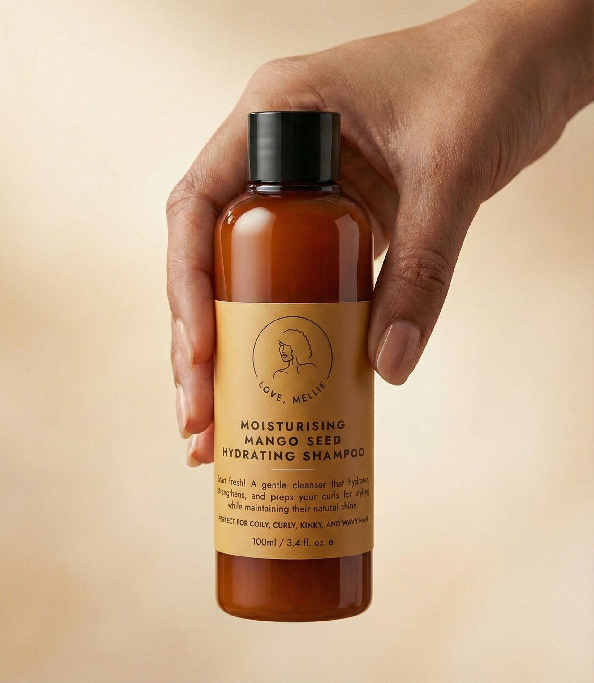 Travel Sized - Mini Moisturising Mango Seed Hydrating Shampoo