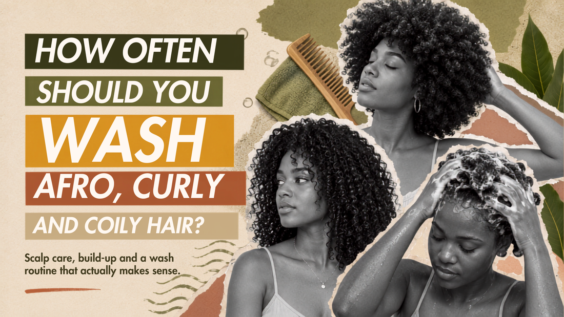 How Often Should You Wash Afro, Curly and Coily Hair?