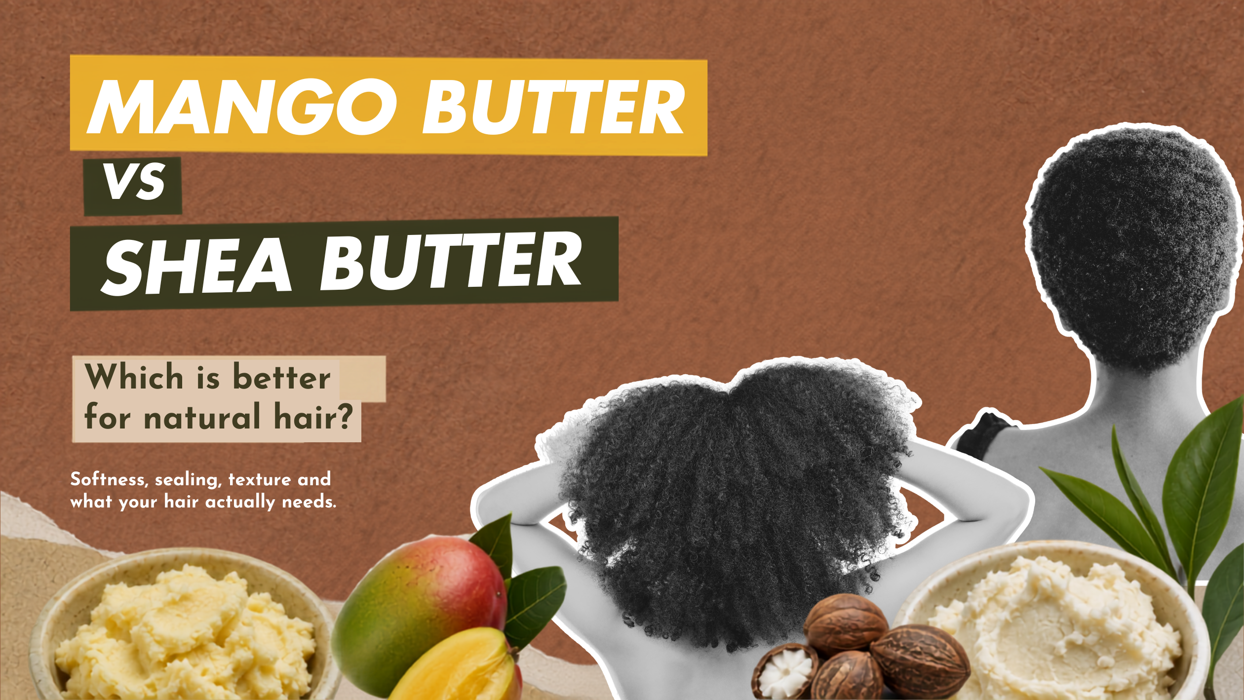 Mango Butter vs Shea Butter: Which Is Better for Natural Hair?