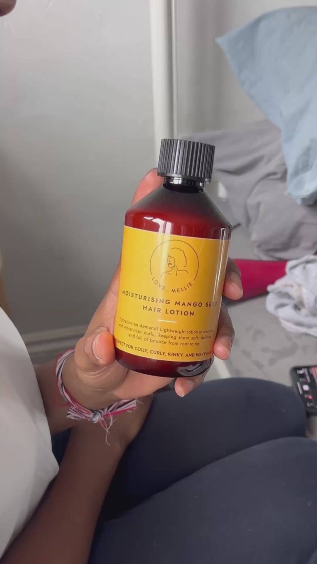 Moisturising Mango Seed Hair Lotion